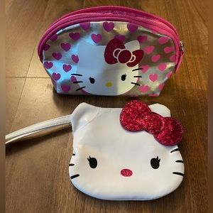 NEW - Hello Kitty change purse and makeup bag